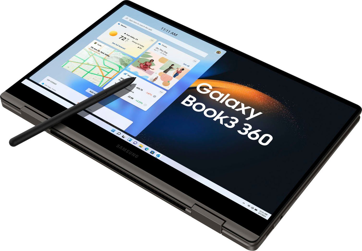 Samsung Galaxy Book3 360 Notebook (33,78 cm/13,3 Zoll, Intel Core i7 1360P, Iris Xe Graphics, 512 GB SSD)