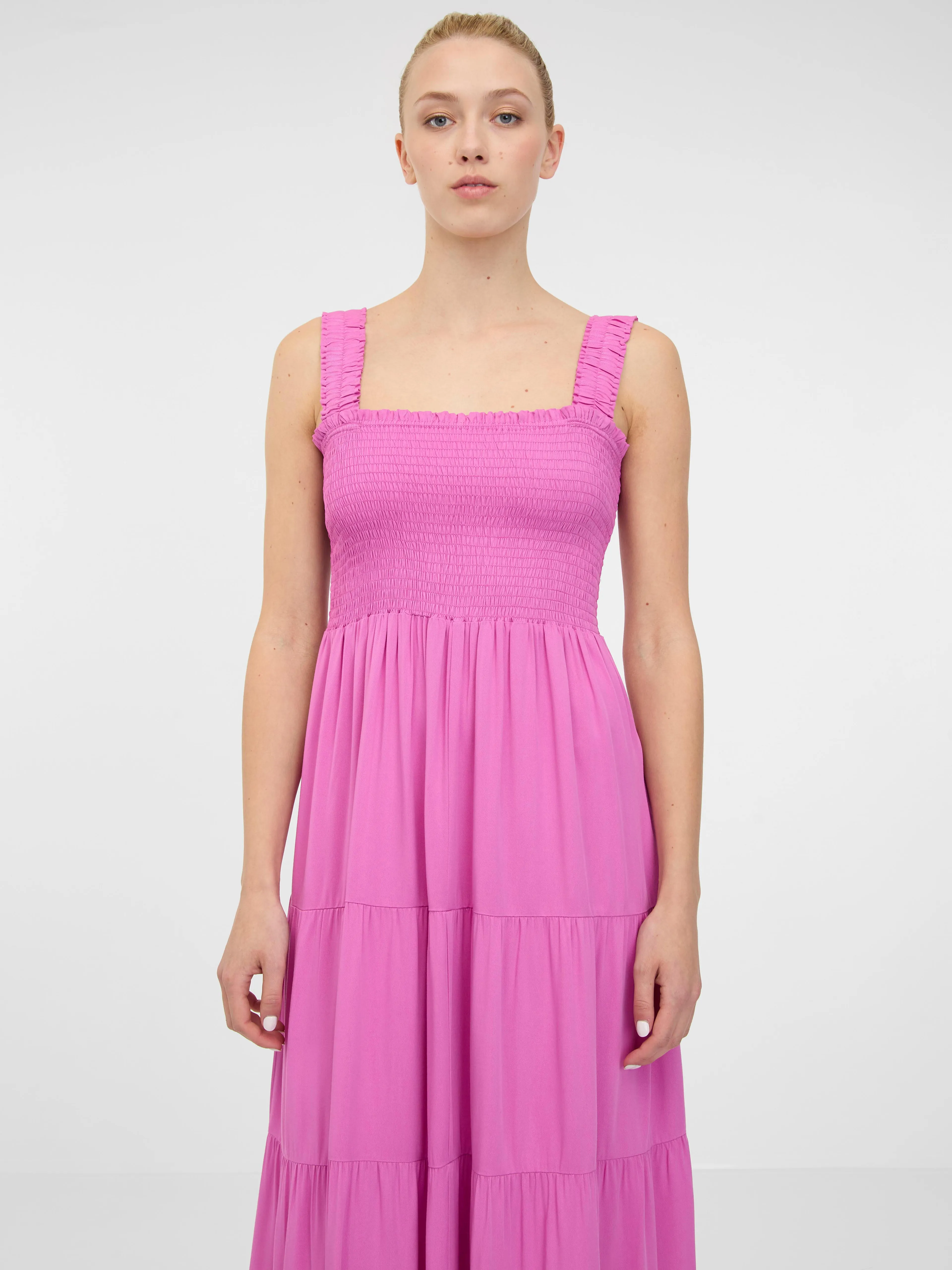Rosa Damen Maxikleid ORSAY
