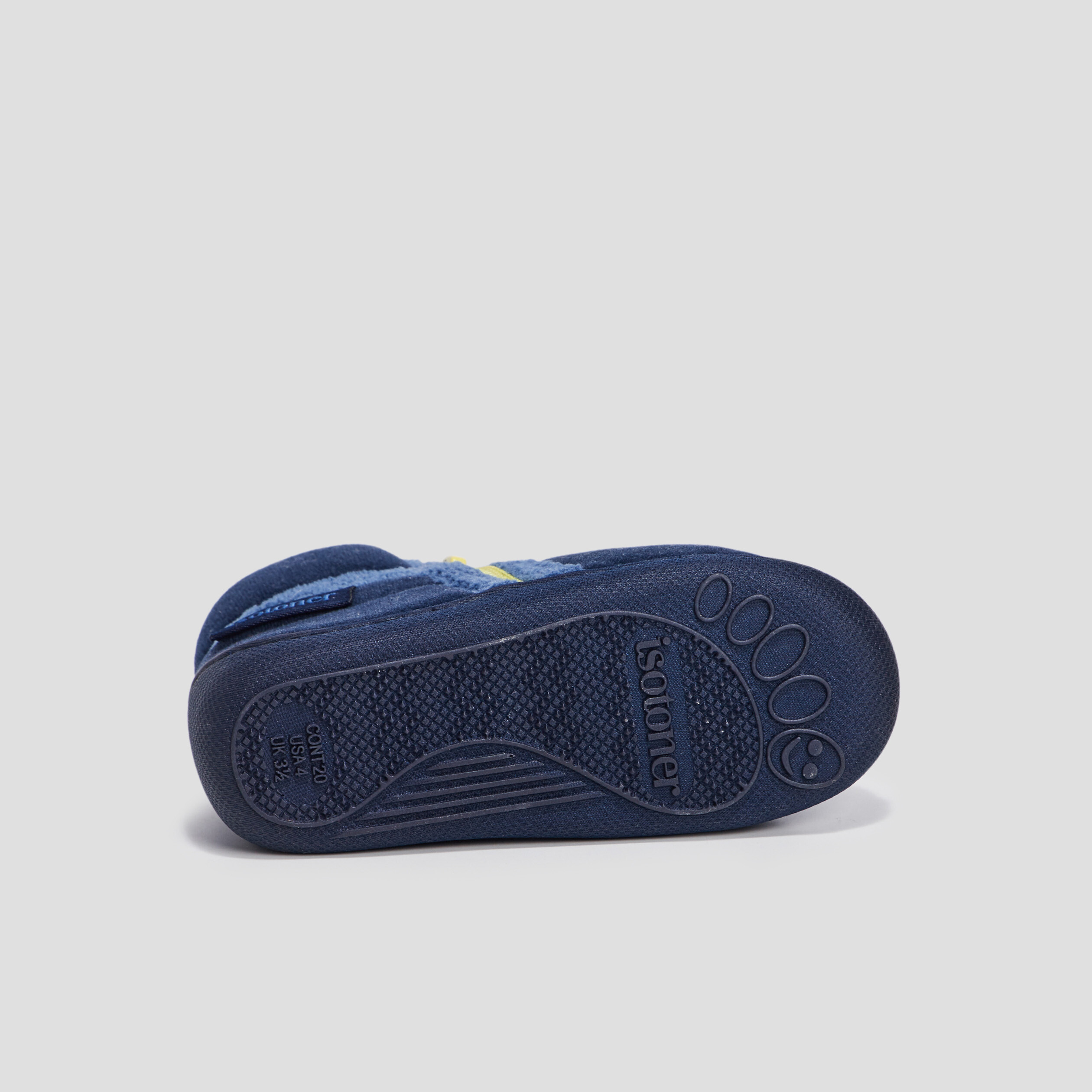 Chaussons bottillons Isotoner bleu bébé garçon | La Halle