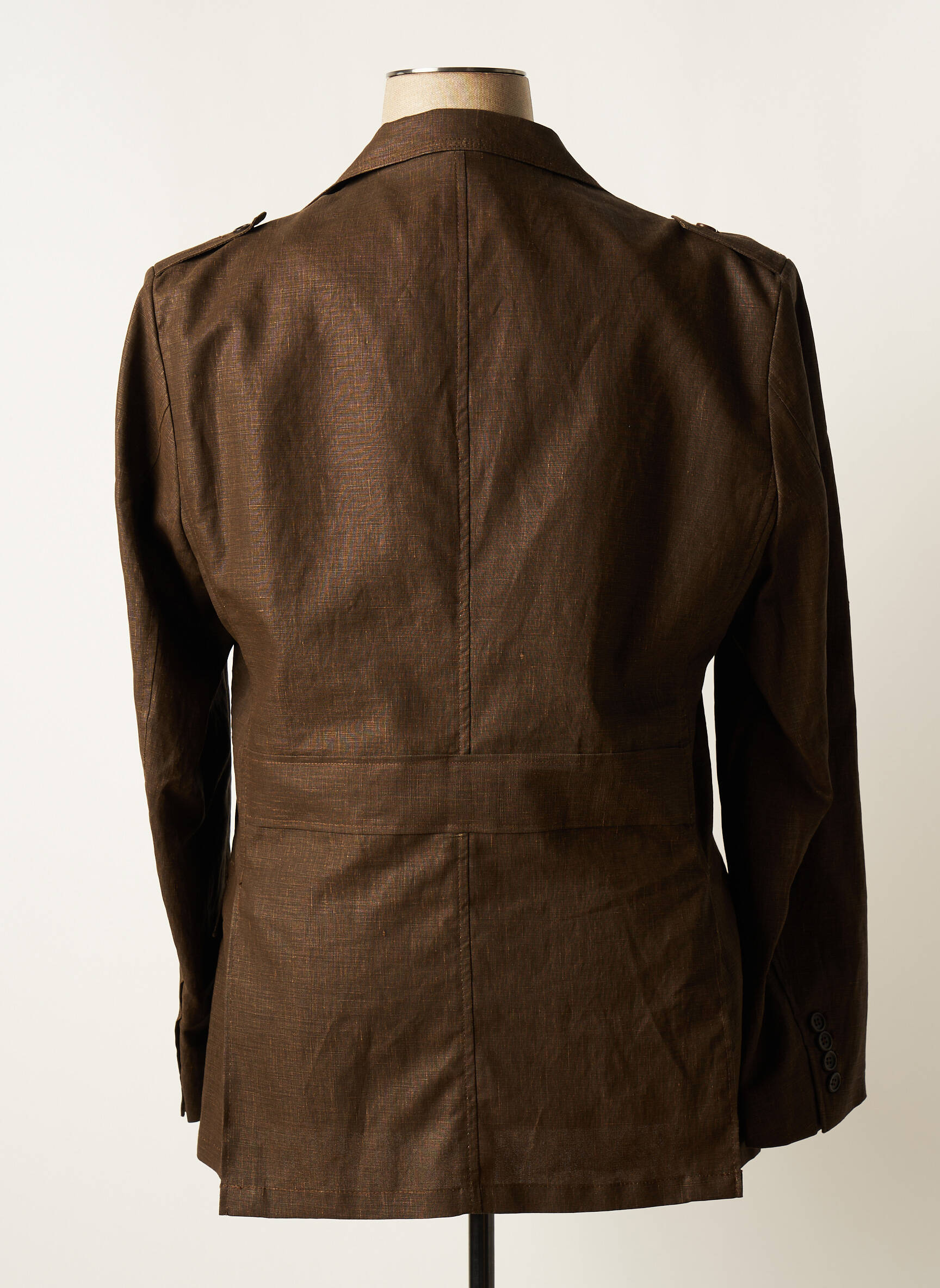 Izac Manteaux Courts Femme couleur marron
