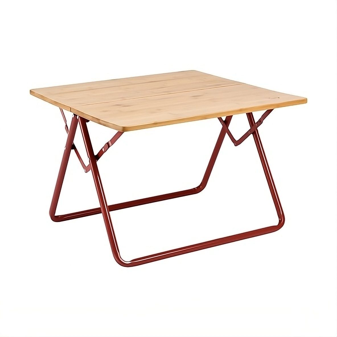 boho living® Campingtisch Bamboo Bambus (Beistelltisch), klappbar, inkl. Tragetasche