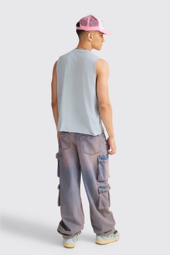 Kastiges zerrissenes Pride To Me Tanktop