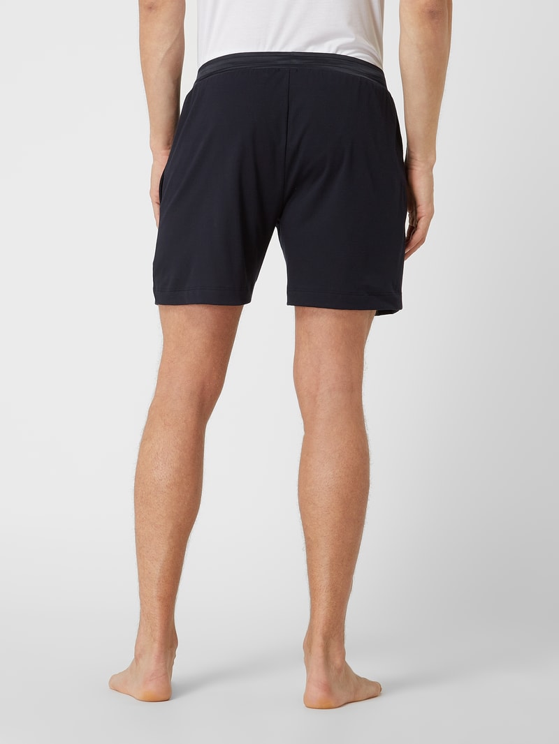Pyjama-Hose aus Baumwolle in dunkelblau