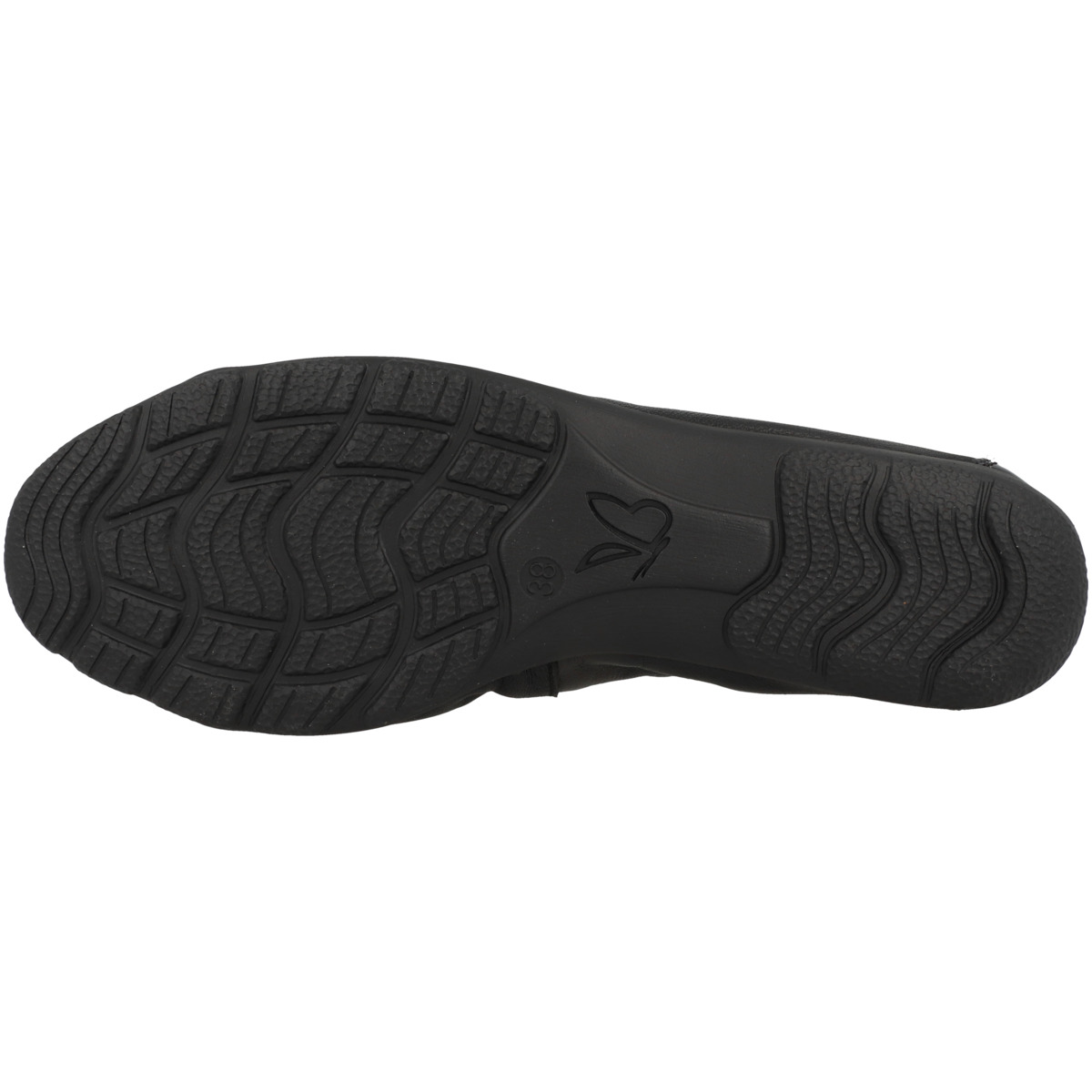 CAPRICE 9-22172-20 Ballerinas schwarz