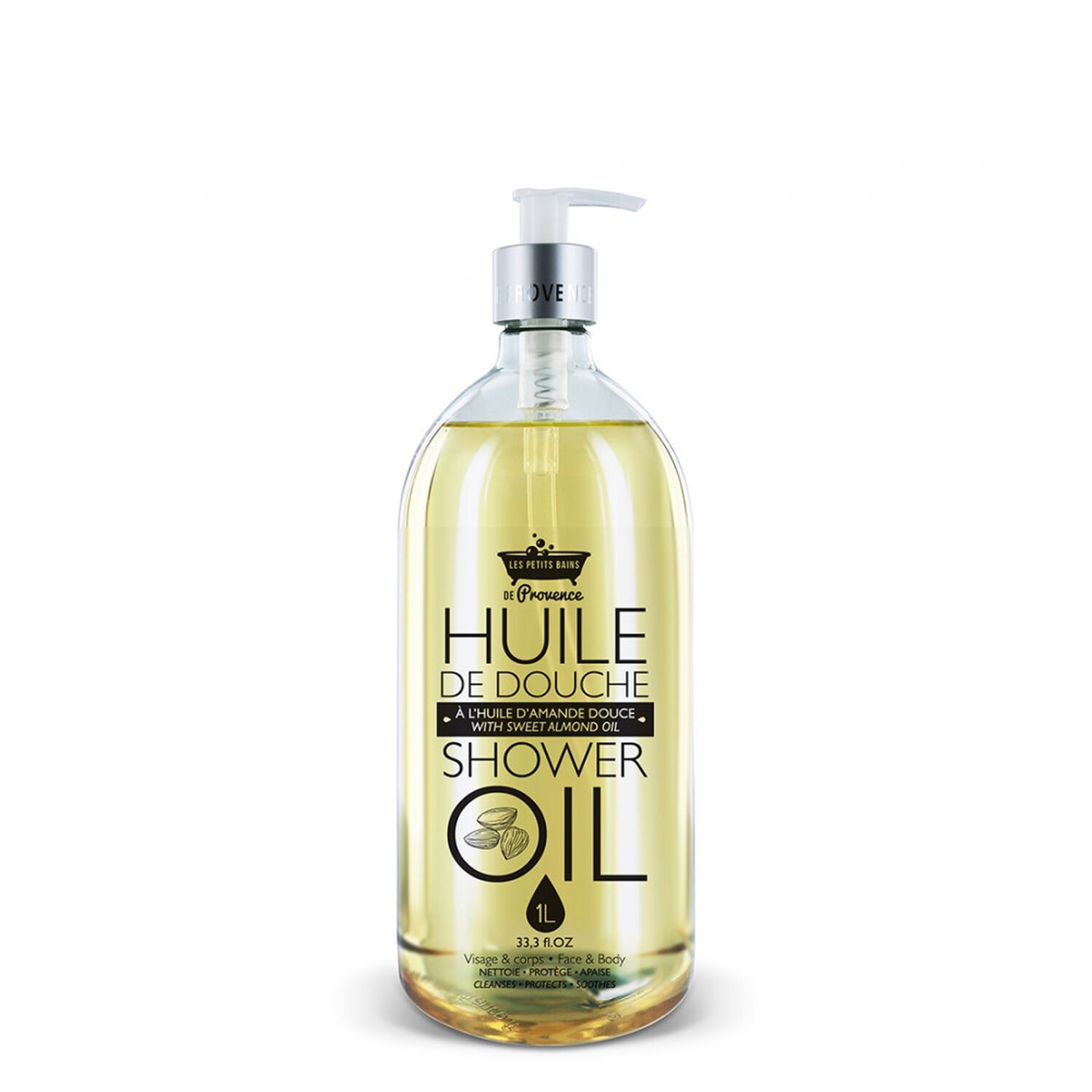 Les Petits Bains de Provence Huile de Douche Parfum Amande Douce