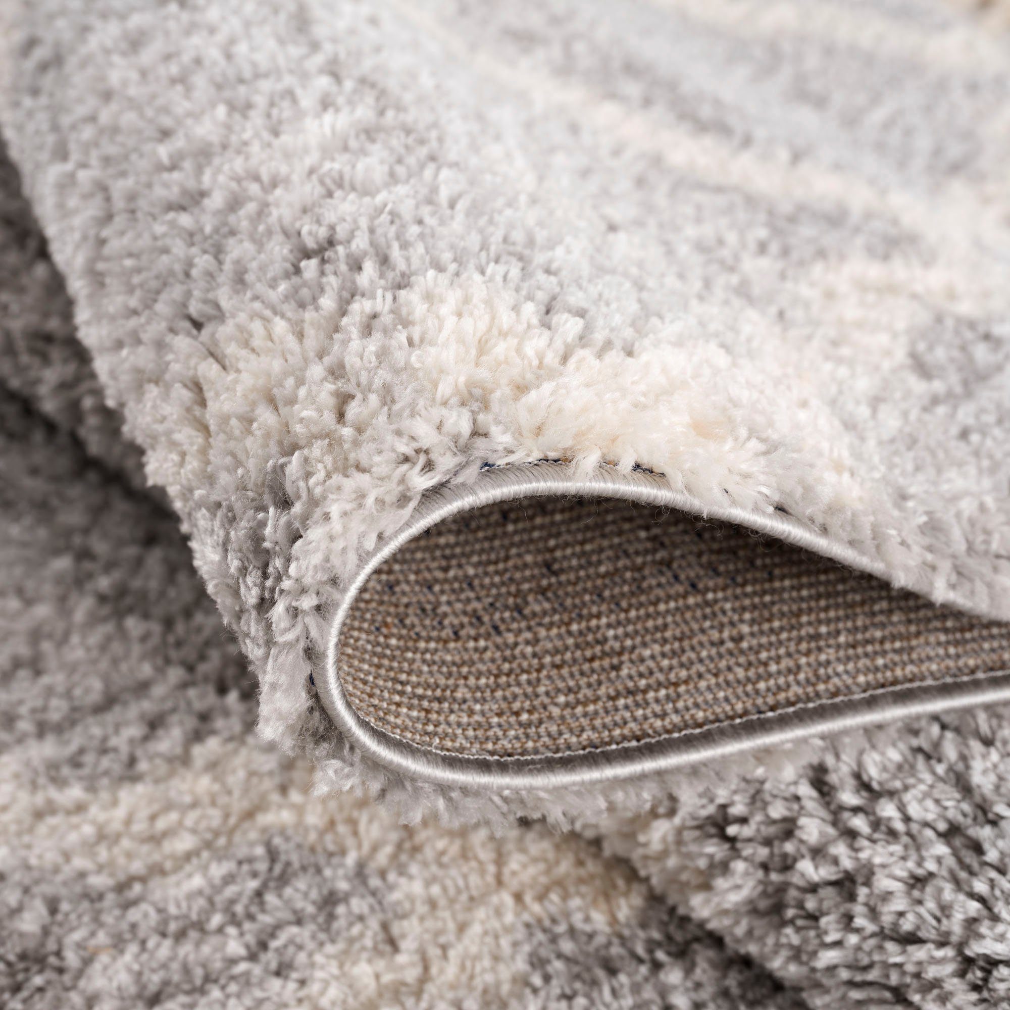 Hochflor-Teppich Versay 1550, Sanat, rechteckig, Höhe: 45 mm, Wohnzimmer, Langflor, Shaggy Teppich