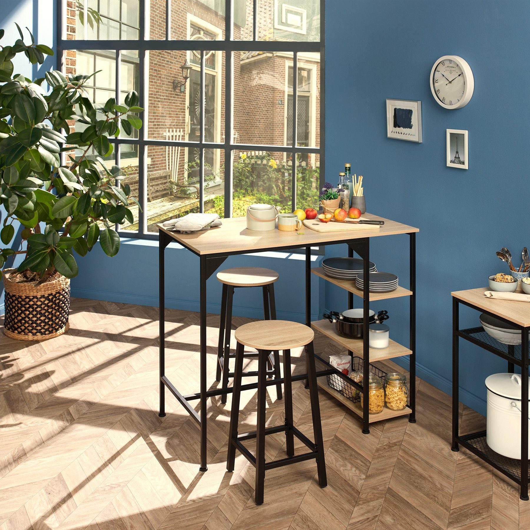 tectake Bartisch Cannock (1-St., 1 tlg)