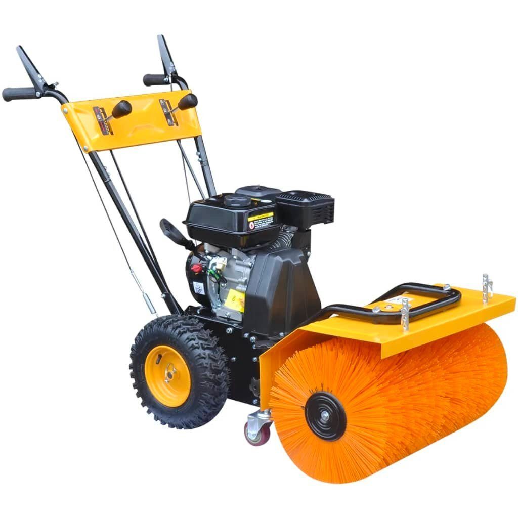 DOTMALL Kehrmaschine + Schneekehrmaschine Kombigerät Set, 60 cm Arbeitsbreite