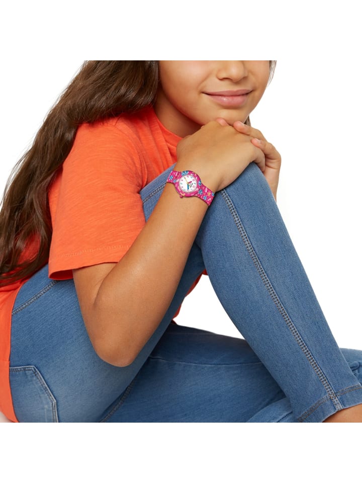 Hip Hop Analoguhr kids fun weiss günstig kaufen 28