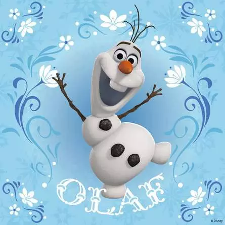 Kinderpuzzle ab 5 Jahren - Elsa, Anna & Olaf - 49 Teile