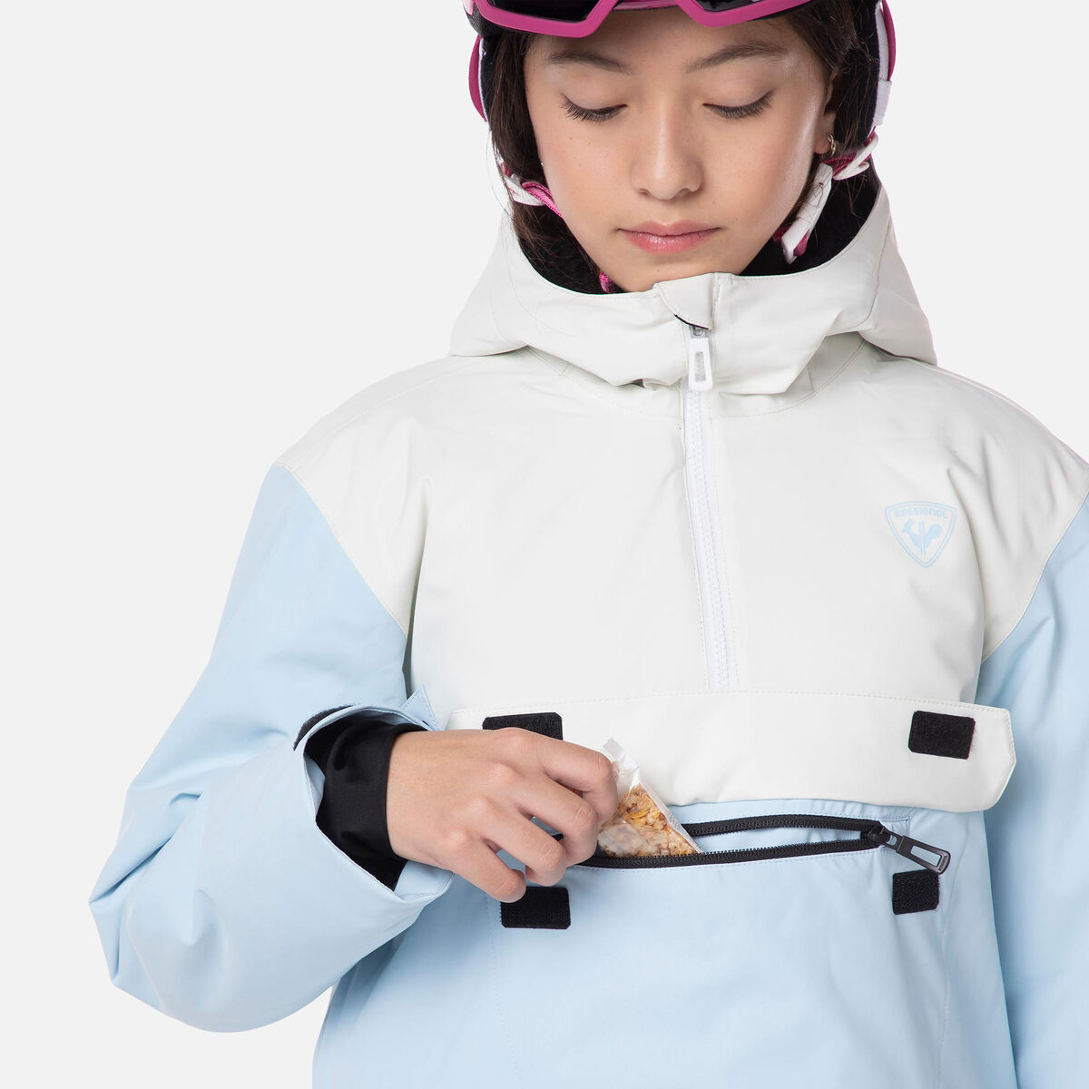 Bicolor Kinder-Skianorak