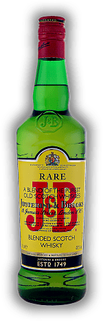 J&B J&B Sein komplexer, fruchtiger Geschmack und seine helle Farbe haben ihm zu seiner Sonderstellung als moderner, internationaler Blended Scotch verholfen. 0,7	 Liter - Vol 40%