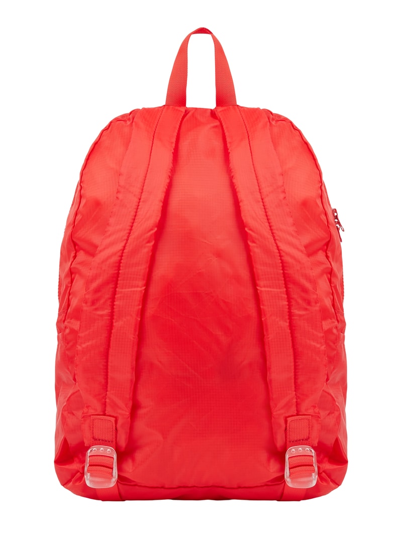 Rucksack mit Zweiwege-Reißverschluss Modell 'Nomad Heart' in rot