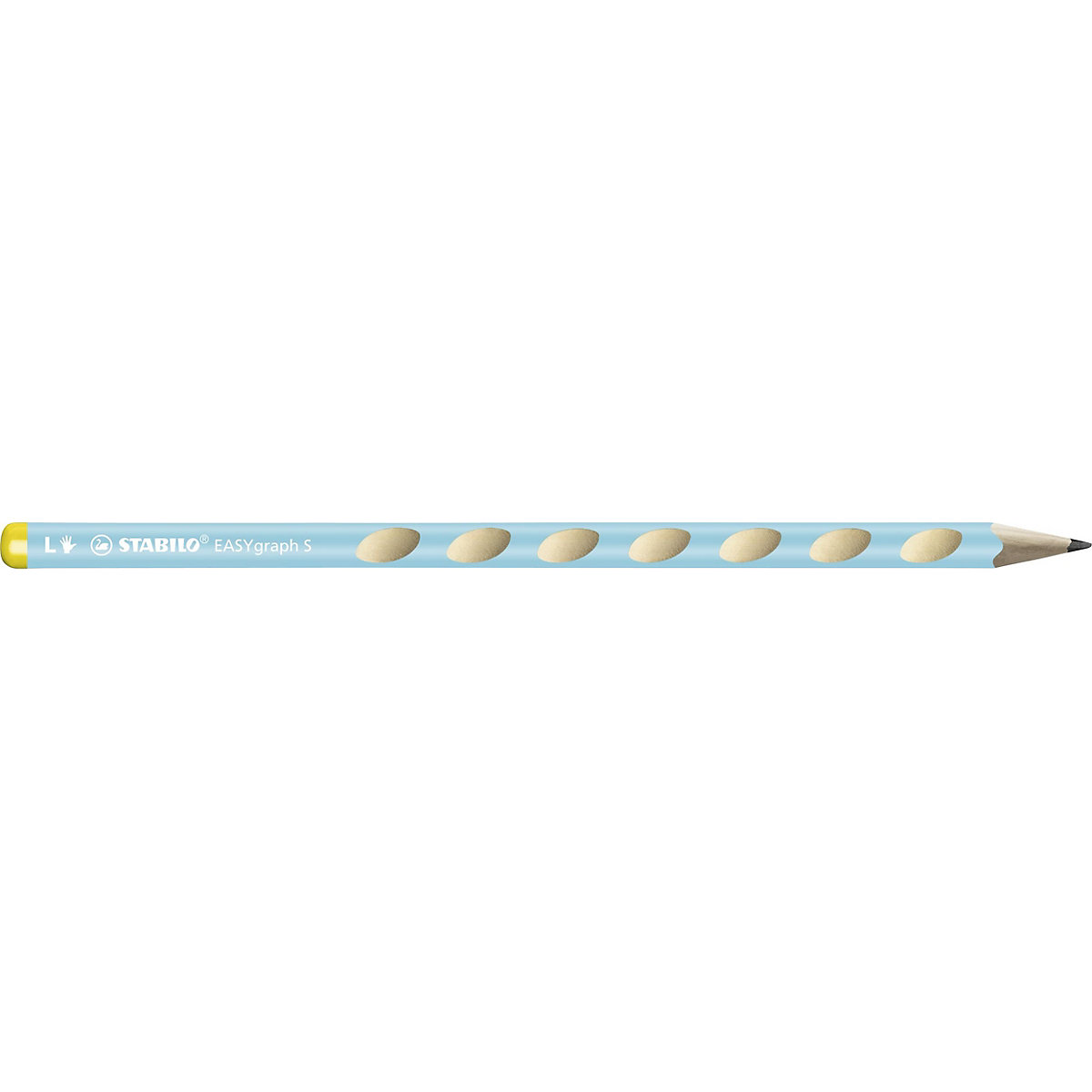 Dreikant-Bleistift EASYgraph S Class Pack Mix XXL Pastell, verschiedene Härtegrade, Links- und Rechtshändervarianten, 48 Stück