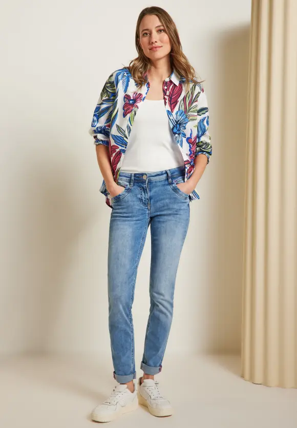 CECIL Bluse mit Blumenprint