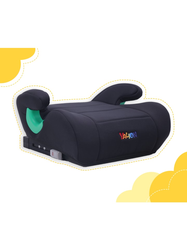Yalion Kindersitzerhöhung ECE R129 Yalion in Schwarz - i-Size (6-10 Jahre) günstig kaufen onesize