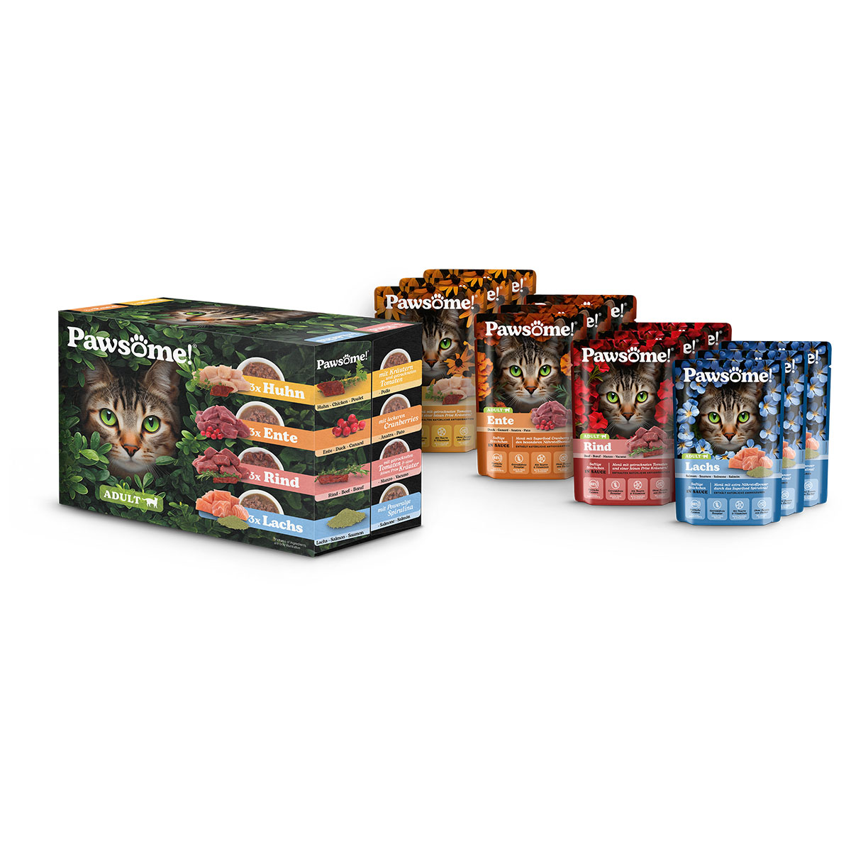 Pawsome Adult Multipack 12x85g günstig kaufen