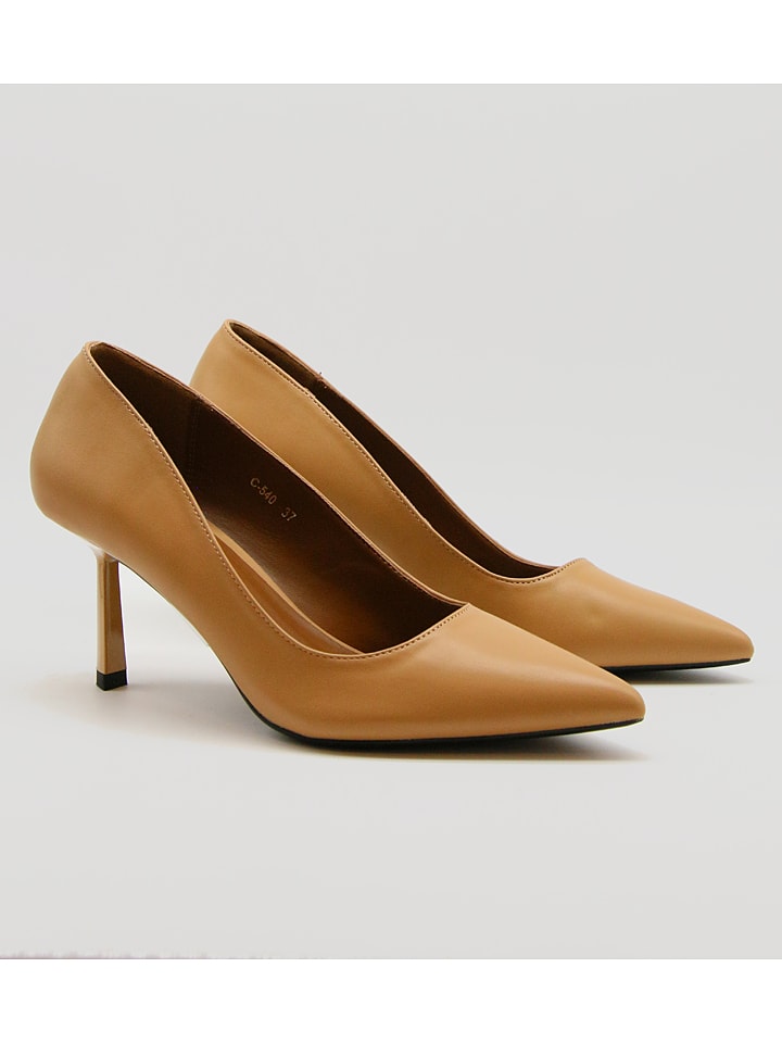 Belucci Pumps in Beige günstig kaufen
