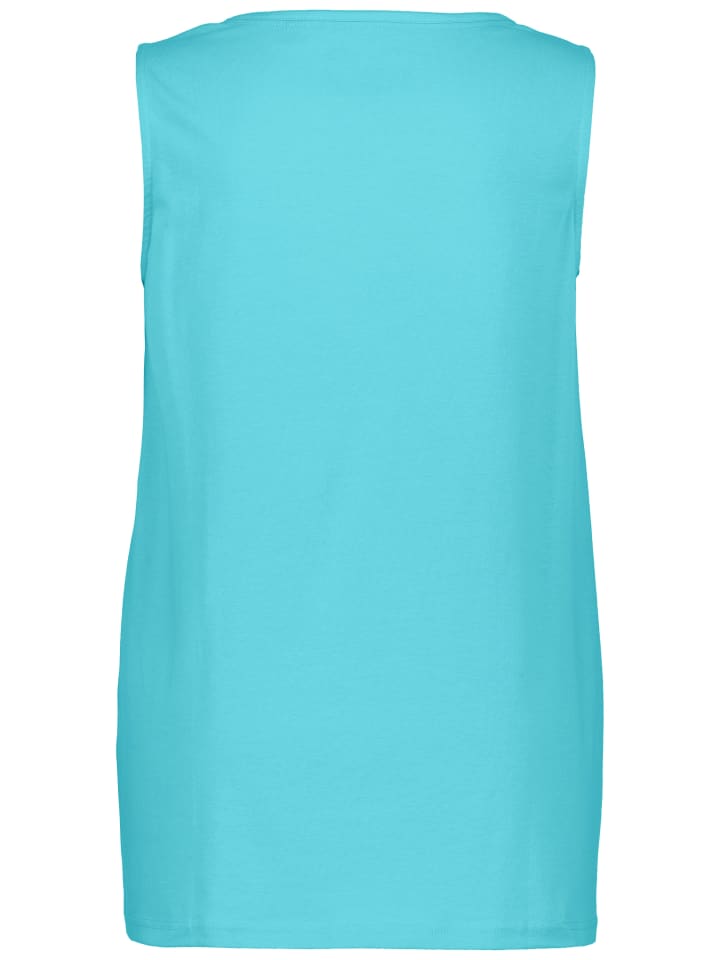 Ulla Popken Shirt in tiefes aqua günstig kaufen