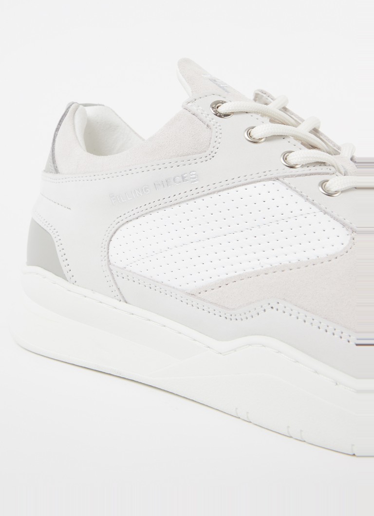 Niskie trampki Filling Pieces ze skóry cielęcej zamszowej