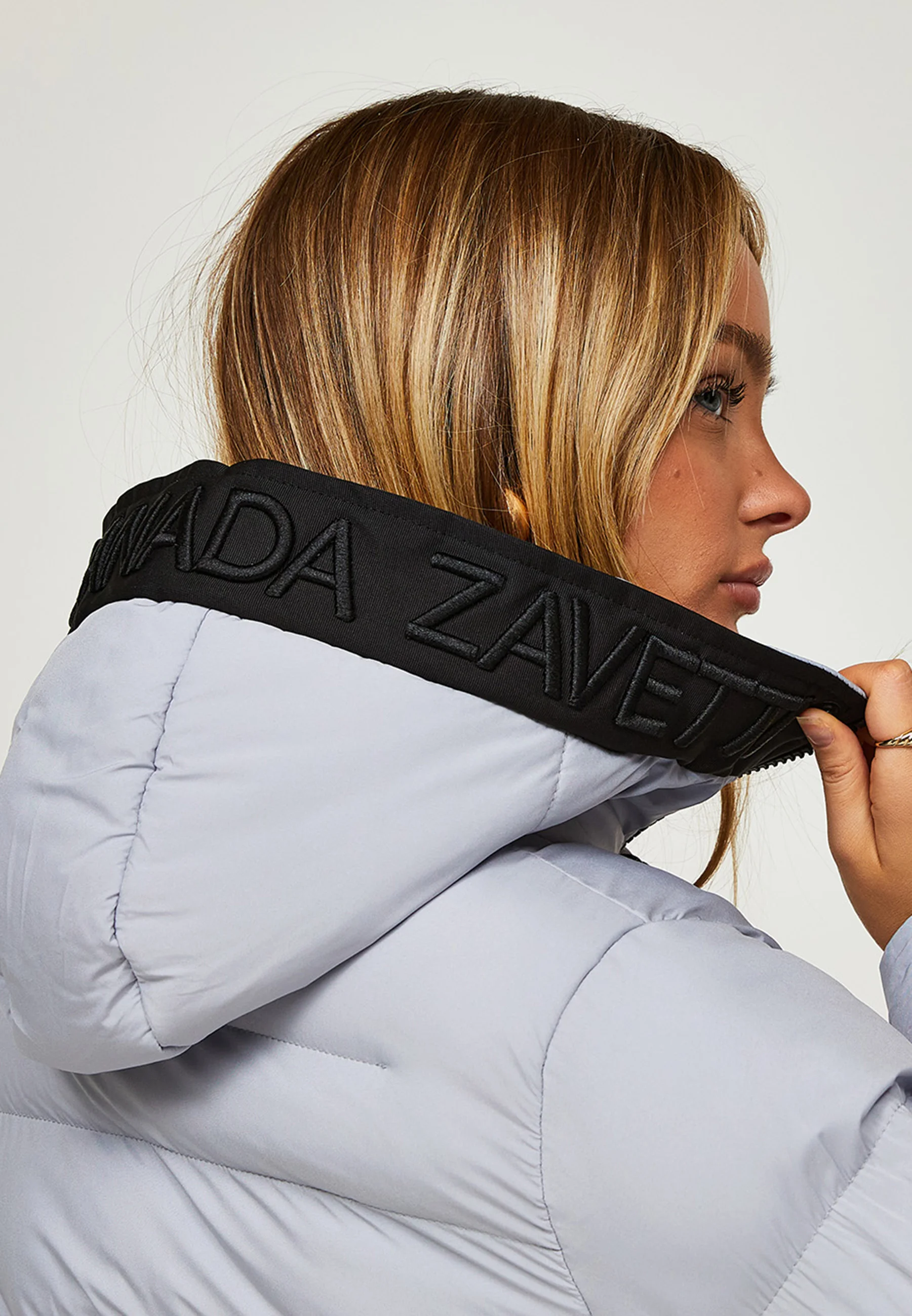 Alessandro Zavetti CHAQUETA ACOLCHADA LARGA ALORA - Abrigo de invierno
