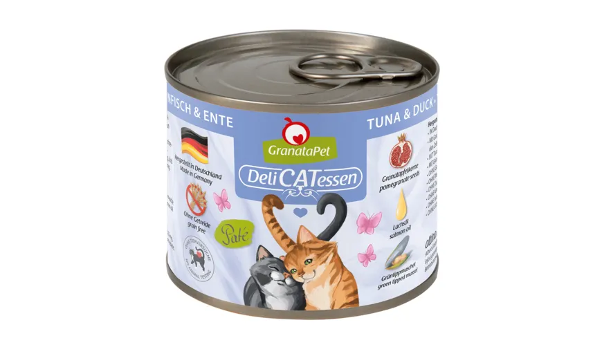 GranataPet Katzennassfutter Thunfisch & Ente 200 g