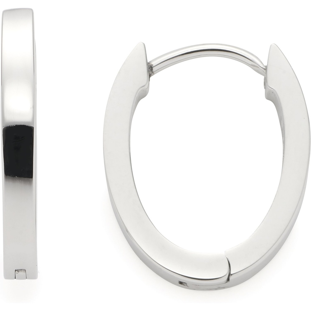 Leonardo Créoles Acier inoxydable Boucles d'oreilles