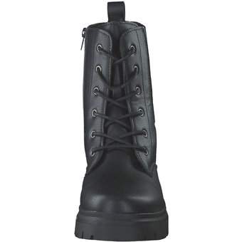 Barbarella Schnür Boots in schwarz