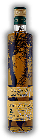 Hierbas de Mallorca Mezcladas Dos Perellons Hierbas de Mallorca Mezcladas Dos Perellons Traditioneller Likör mit Anis und Kräuterextrakten von der Insel Mallorca. 0,7	 Liter - Vol 25%