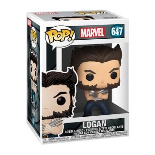 X-Men 20th Anniversary POP! Marvel Vinyl Figur Wolverine In Tanktop 9 cm