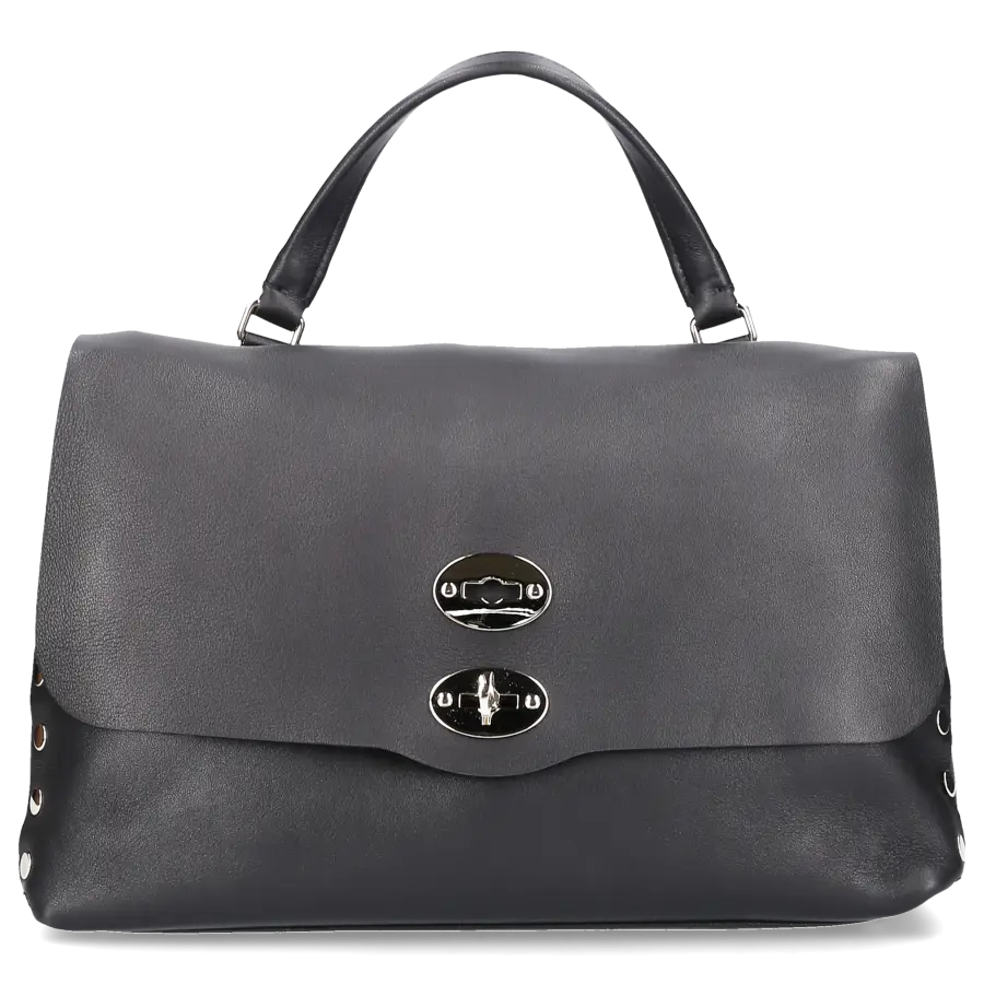 Zanellato - Handtasche POSTINA HERITAGE Kalbsleder - schwarz