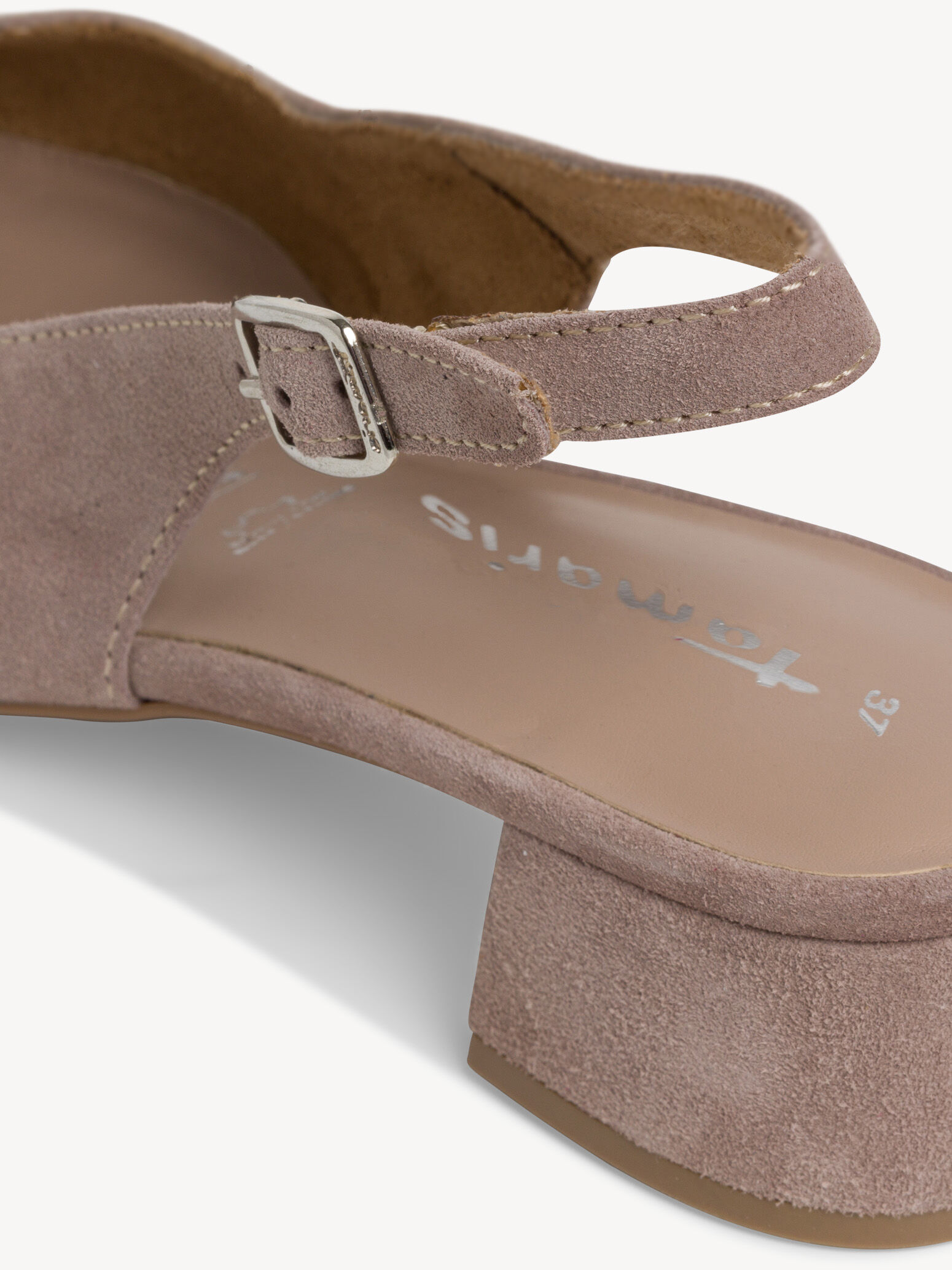 Escarpin en cuir - beige