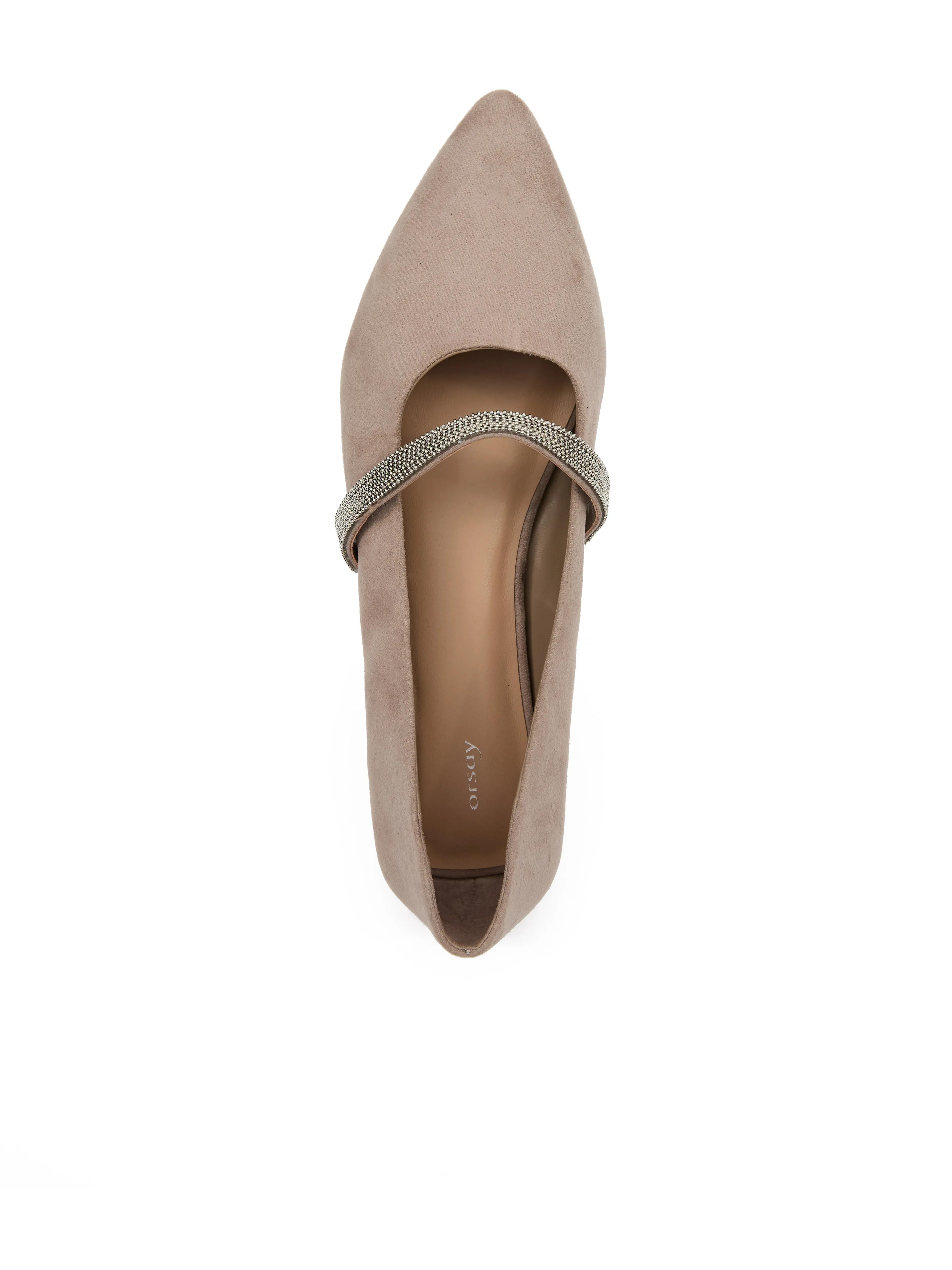 Beige Damen-Ballerinas ORSAY