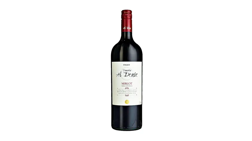 Al Dente Rotwein Merlot 1 l