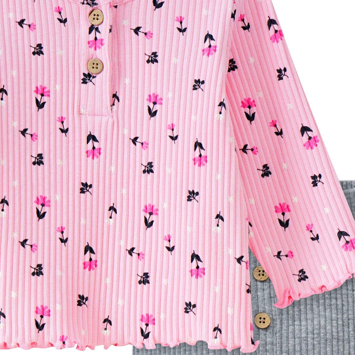Newborn Langarmshirt und Leggings im Set