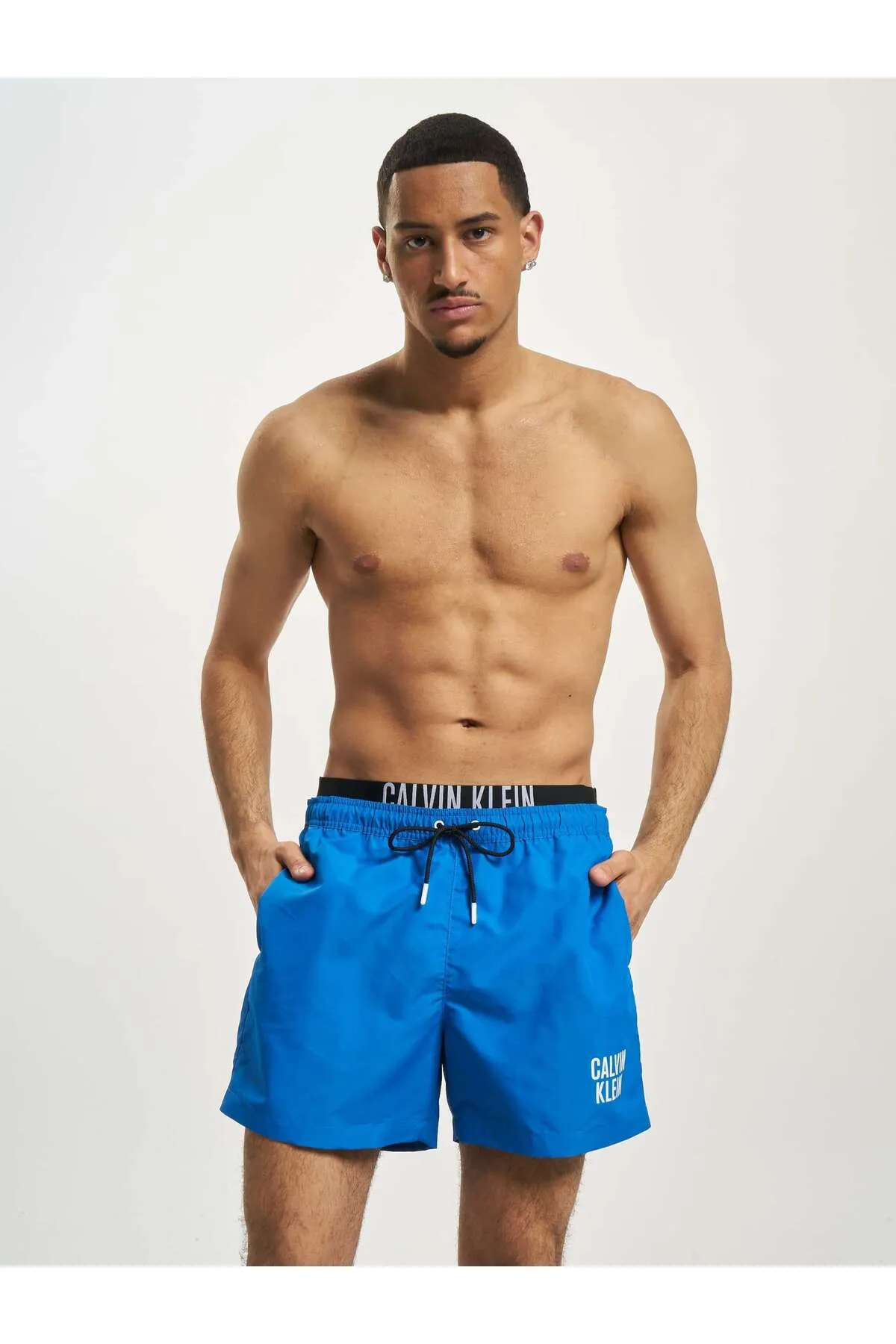 Calvin Klein  Badeshorts - Blau - Unifarben