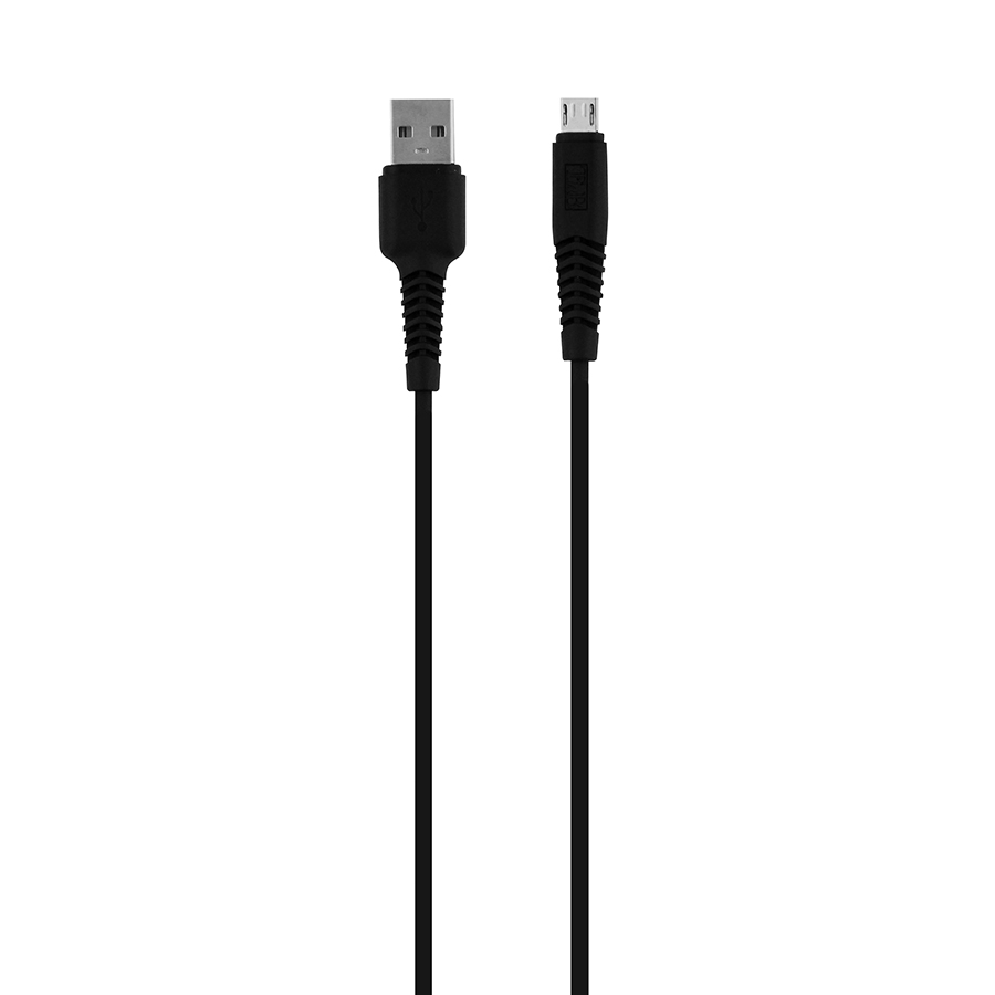 Micro-USB Kabel in schwarz von t'nb, 2 m,  1 Stück - ATU