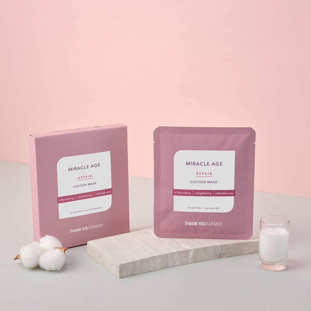 Thank You Farmer Miracle Age Repair Cotton Mask 25 ml