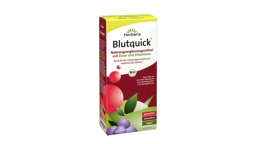 Herbaria Blutquick bio 250 ml