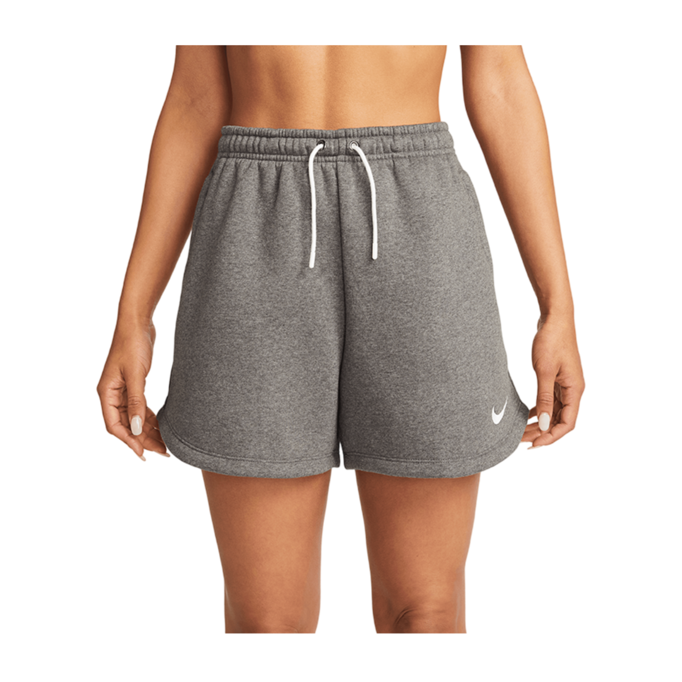 Nike Park 20 Fleece Short Damen Grau Weiss F071