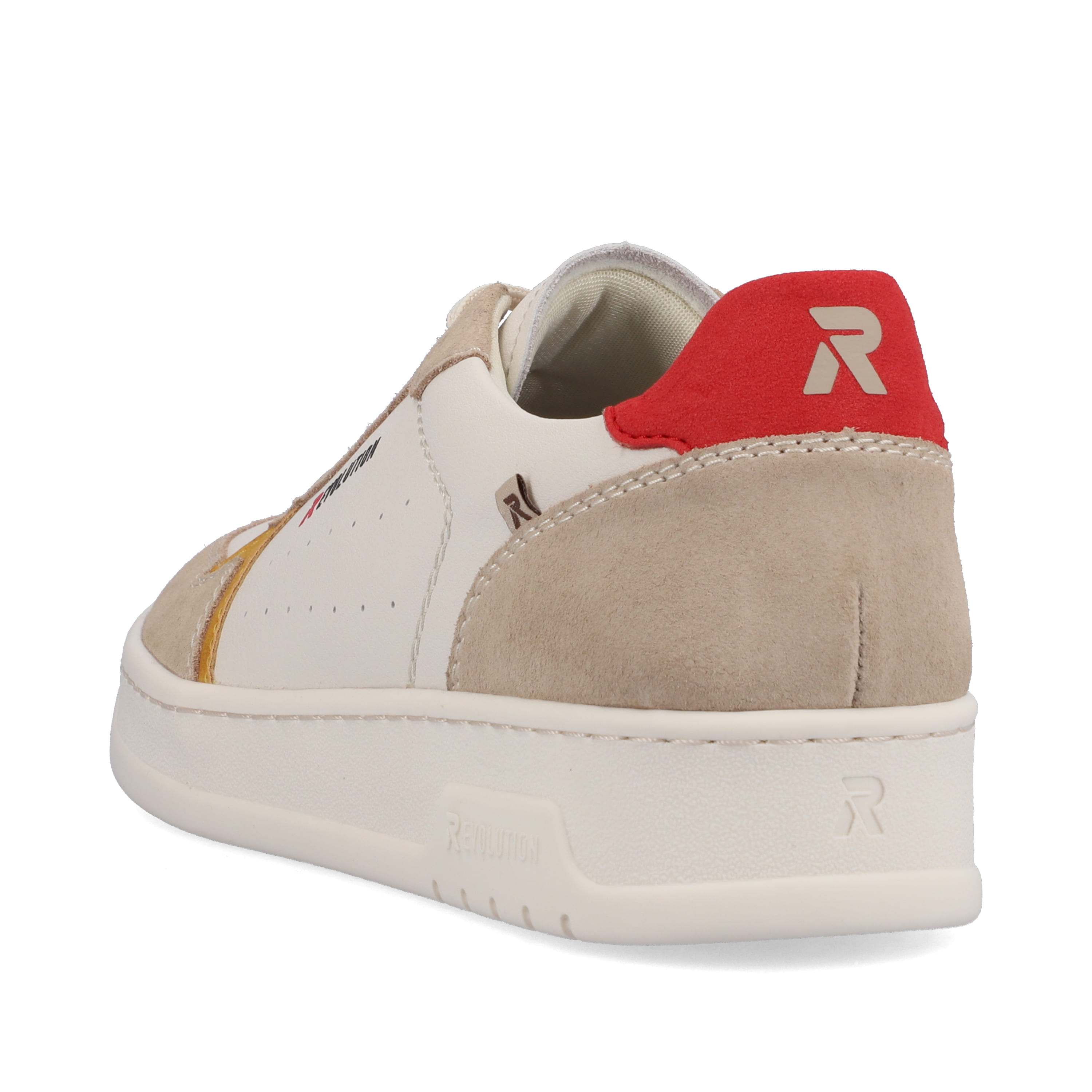 Rieker Herren Sneaker Low vanilla-white clay-beige
