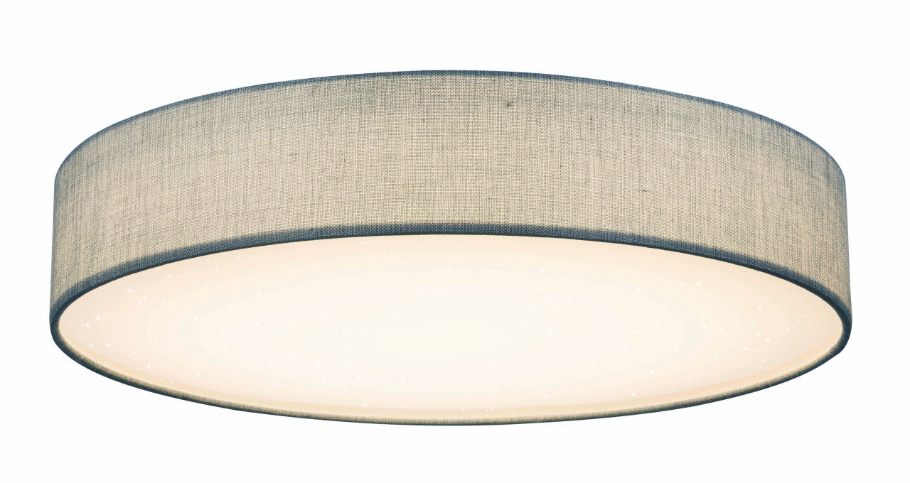 Globo Lighting - PACO - Deckenleuchte Metall Nickel matt, LED