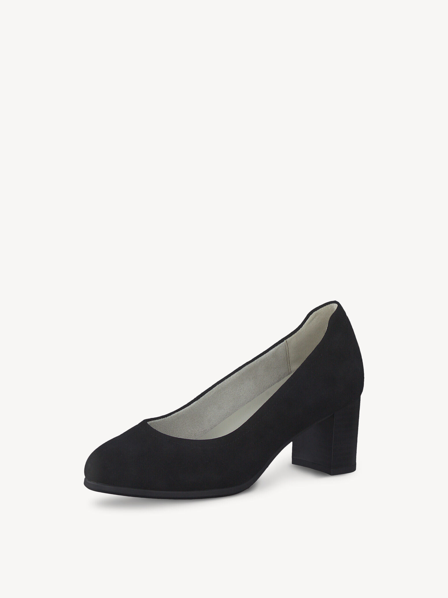 Escarpin en cuir - noir