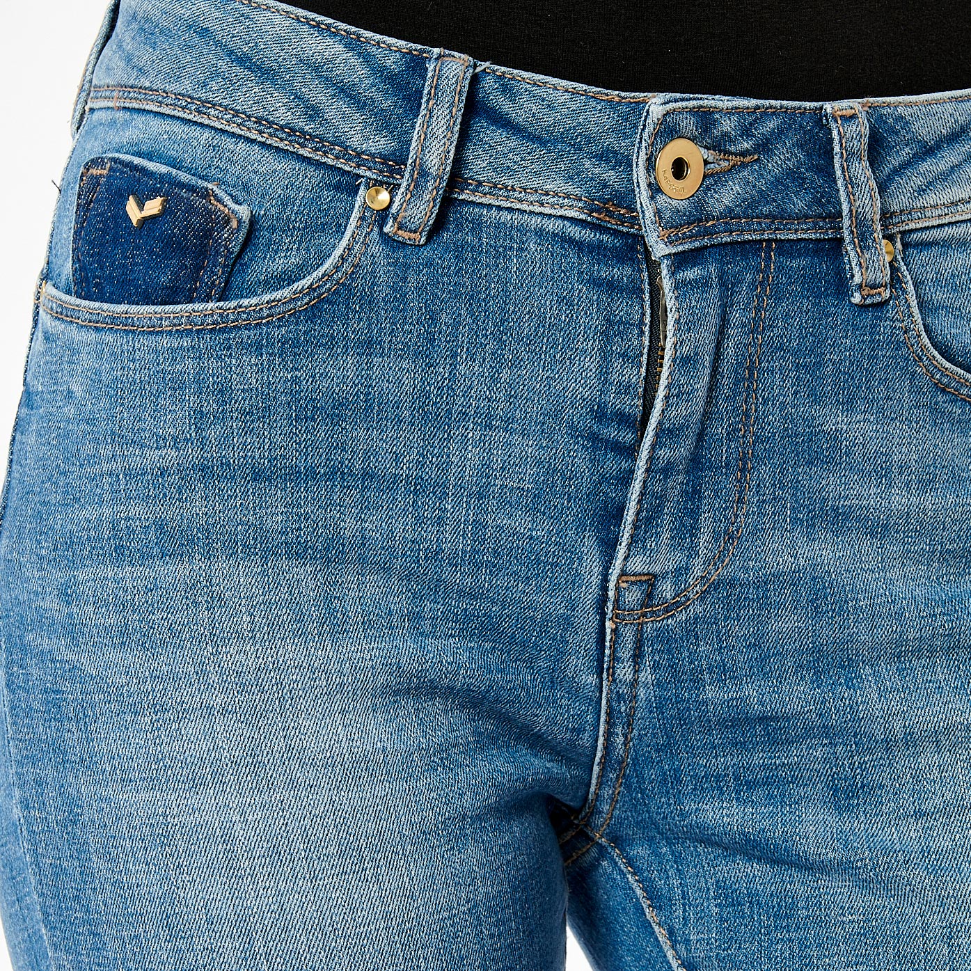 FLORE  Jean slim bleu femme
