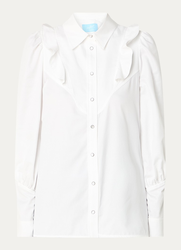 Camicetta con volant MaxMara Pancia