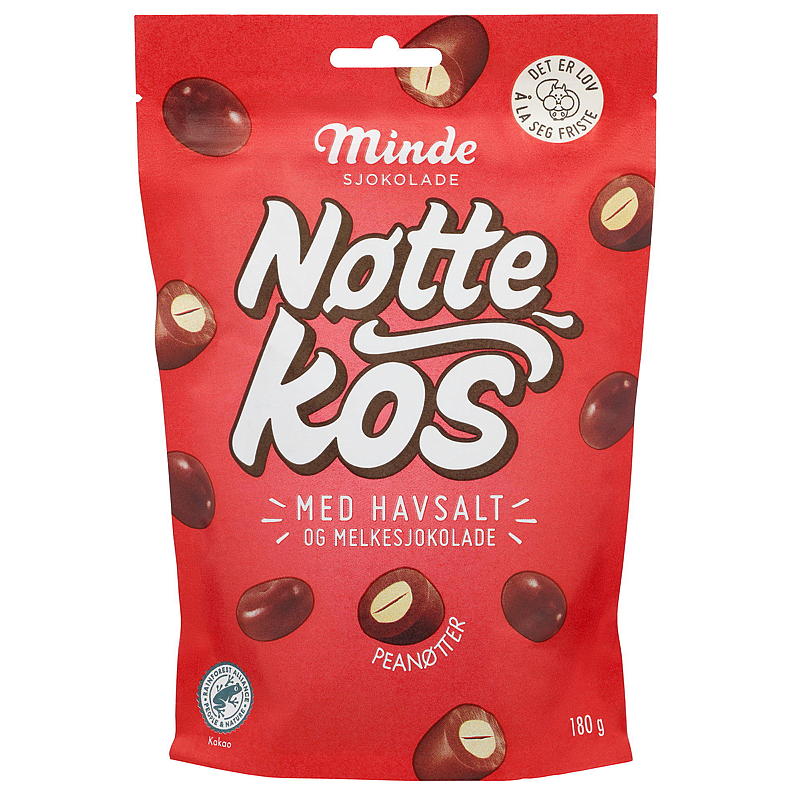 Minde Minde nøttekos 180 g peanøtter