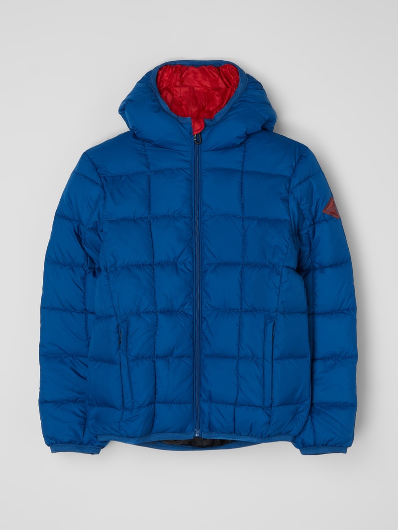 Steppjacke mit Wattierung in royalblau
