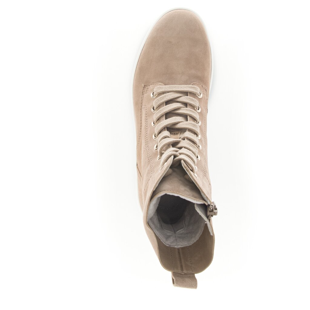 Gabor fashion Schnürstiefelette beige
