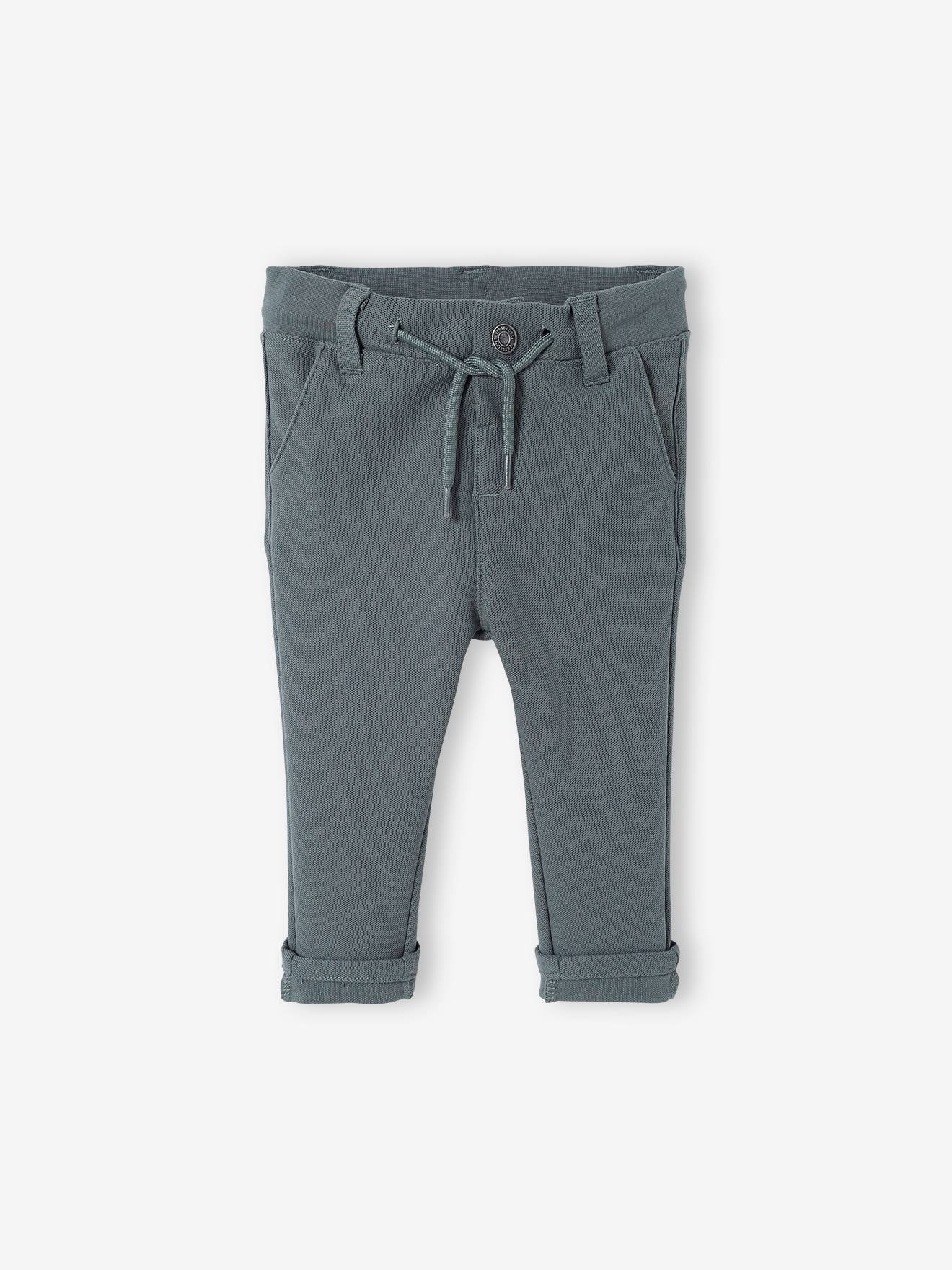 Pantalon bébé garçon vert foncé