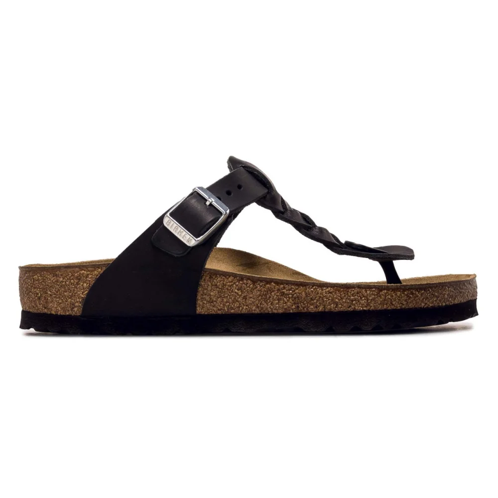 Birkenstock Gizeh Braided FL 1021349 / schwarz